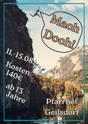 Mach doch &ndash; Jugendfreizeit