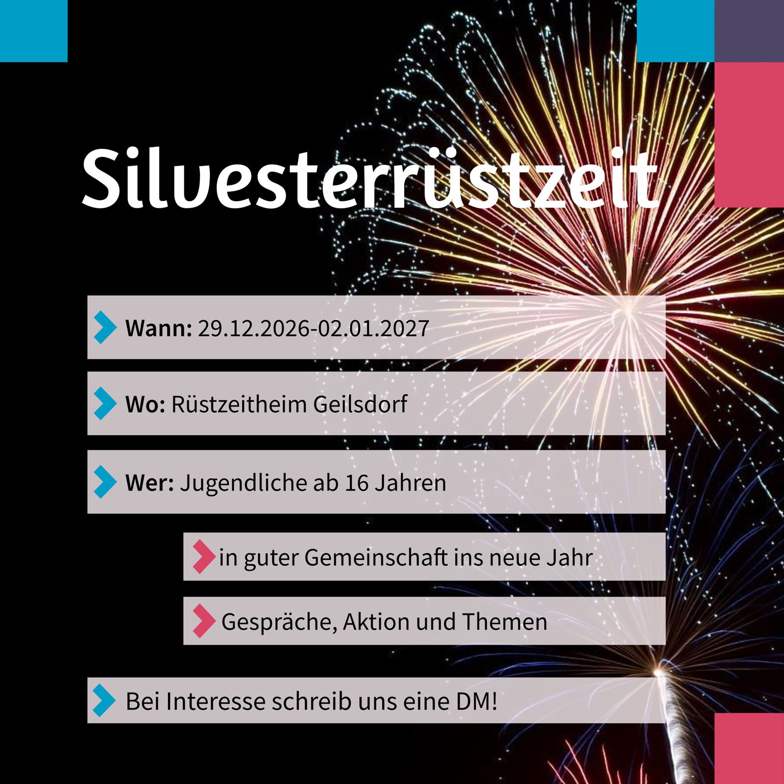 Silvesterrüstzeit