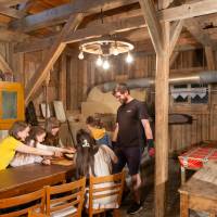 Backhaus mit Pizzaofen