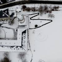 Draufsicht Winter